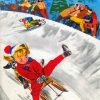 Skiing Time paint by numbers