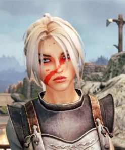 Lydia Skyrim Paint by numbers