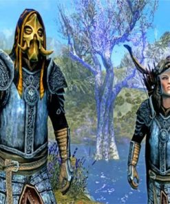 Skyrim Game Paint by numbers