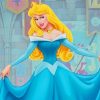 Sleeping Beauty Princess Paint by numbers
