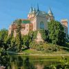 Bojnicky Zamok Slovakia Paint by numbers