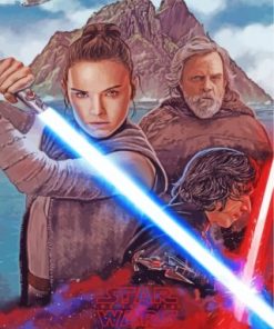 Star Wars Illustration paint by numbers