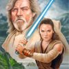 Star Wars Movie Paint by numbers