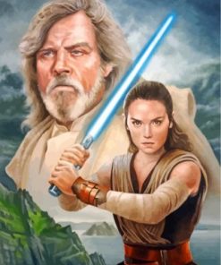 Star Wars Movie Paint by numbers