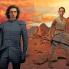 Rey And Kylo Paint by numbers