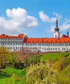 Strahov Monastery Paint by numbers