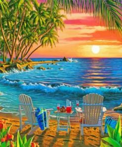 Sunset Time Paint by numbers