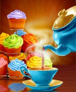 Tea Time Paint by numbers