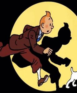 Tintin Animation Paint by numbers