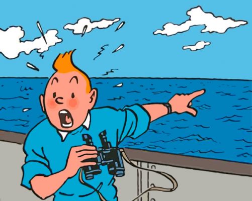 Tintin Paint by numbers