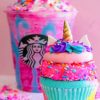 Mermaid Cupcake Paint by numbers