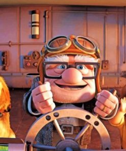 Up Movie Characters Paint by numbers