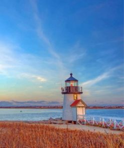 Brant Point Lighthouse Paint by numbers