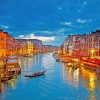 Venice Italy At Night Paint by numbers