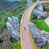 Golden Bridge Vietnam Paint by numbers