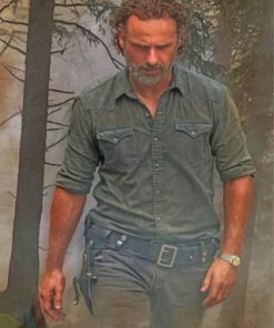 Walking Dead Paint by numbers