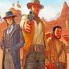 Western Cowboys Paint by numbers