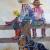 Western Siblings Paint by numbers