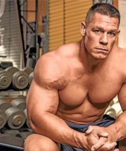 WWE John Cena Paint by numbers