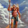 Zeus Greek Paint by numbers