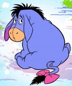 Eeyore paint by numbers