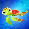 Squirt Finding Nemo painting by numbers