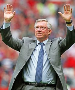 Sir Alex Ferguson paint by numbers