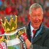 Happy Sir Alex Ferguson paint by numbers