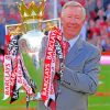 Sir Alex Ferguson paint by numbers