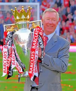 Sir Alex Ferguson paint by numbers