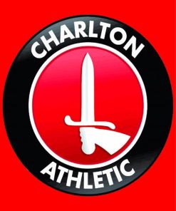 Charlton Athletic Logo paint by numbers