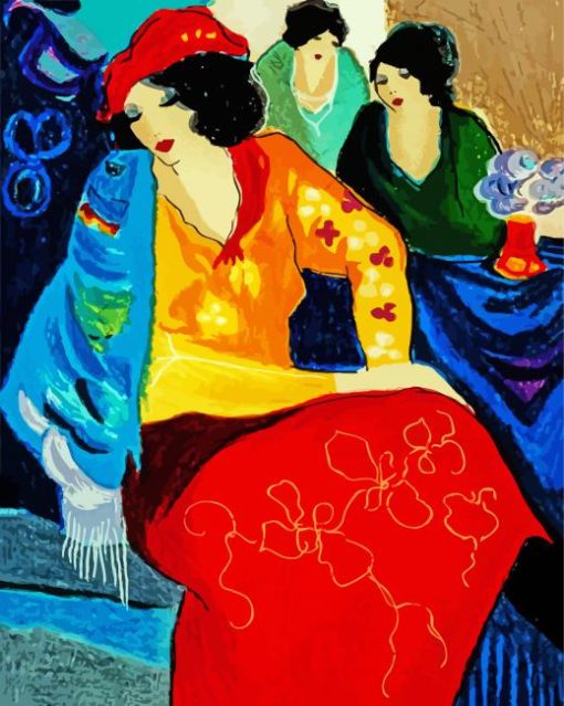 Aesthetic Ladies paint by numbers