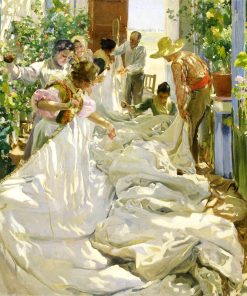 Sewing The Sail by Sorolla paint by numbers