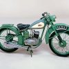 Green BSA Bantam paint by numbers