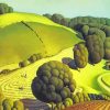 Young Corn Grant Wood paint by numbers