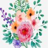 Aesthetic Flowers paint by numb
