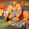 Full House By Beryl Cook paint by numb