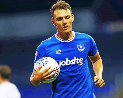 Portsmouth fc Player paint by numbers