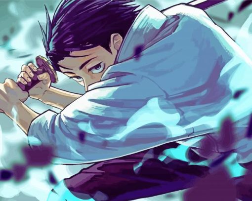 Yuta Okkotsu Anime paint by numbe