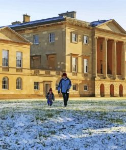 Aesthetic Basildon Park paint by numbers