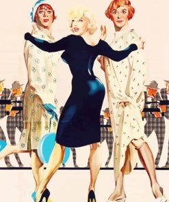 Some Like it Hot Art paint by number