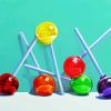 Colorful Lolly paint by numbe