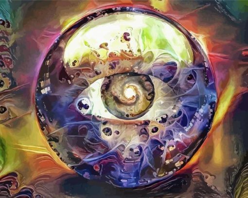 Crystall Ball paint by numbe