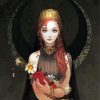 Persephone Goddess paint by numbe