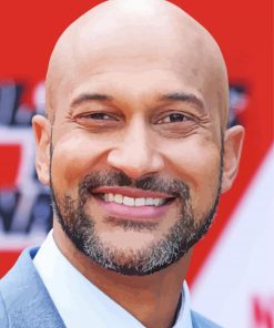 Th Actor Keegan Michael Key paint by numbers
