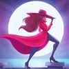 Carmen Sandiego Art paint by number