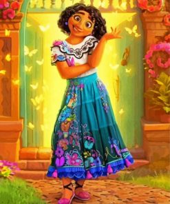 Madrigal Mirabel Encanto paint by number