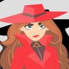 Carmen Sandiego Illustration paint by number