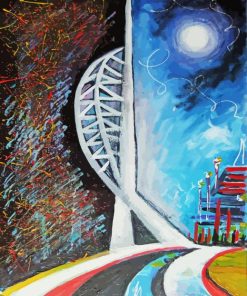 Spinnaker Tower Paint By Numbers