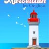 Marseillan Lighthouse Poster Paint By Numbers
